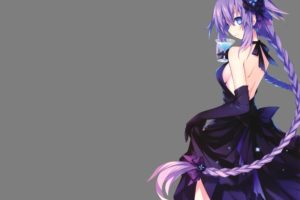 anime, Anime girls, Hyperdimension Neptunia, Purple Heart