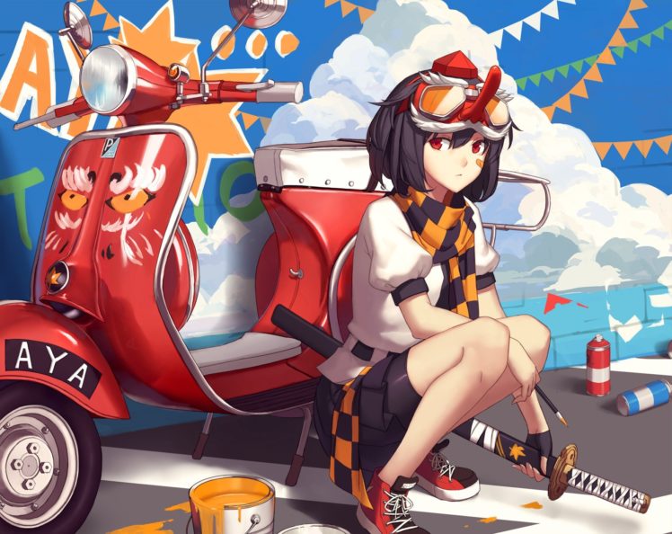 anime, Touhou, Shameimaru Aya HD Wallpaper Desktop Background