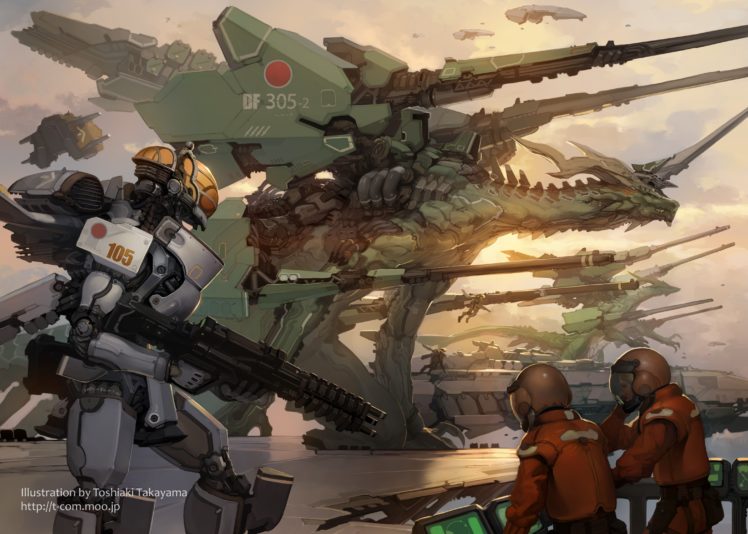 futuristic, People, Military, Weapon, Dragon, Mech HD Wallpaper Desktop Background