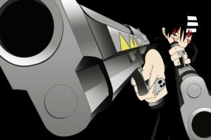 anime, Soul Eater Not!, Gun, Death The Kid