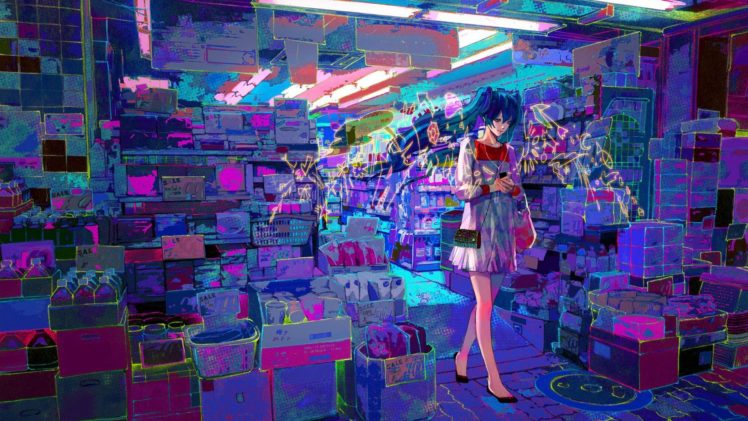anime, Anime girls, Hatsune Miku, Vocaloid HD Wallpaper Desktop Background