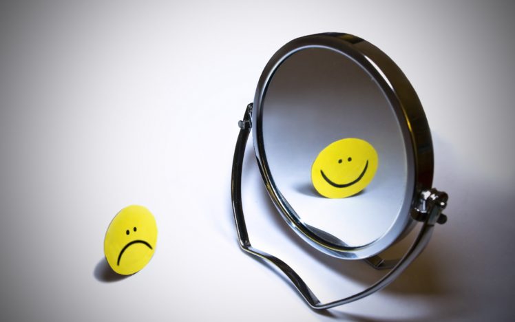 mirrors, Smiley, Smiley, Face, Smiling HD Wallpaper Desktop Background