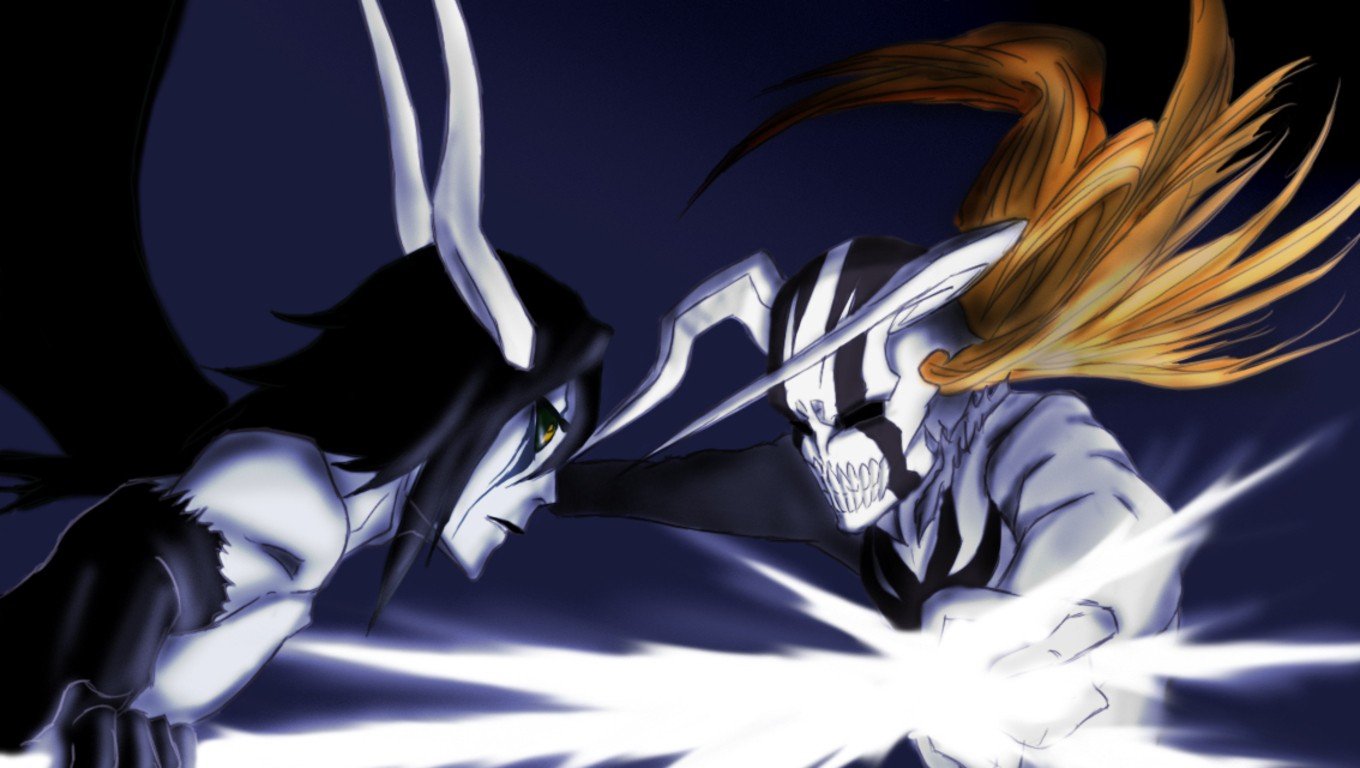 Bleach, Ulquiorra Cifer, Vasto Lorde, Kurosaki Ichigo, Hollow, Espada Wallpaper