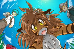 Anthro, Furry, Twokinds, Anime