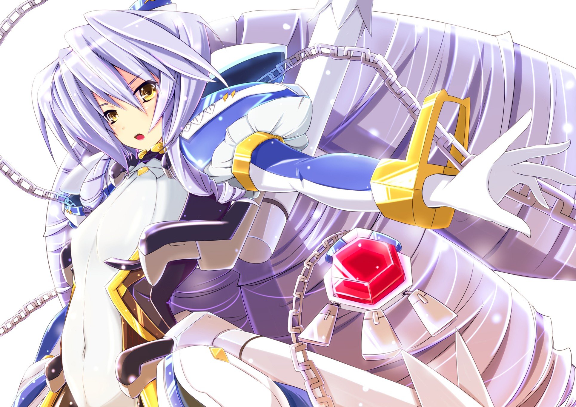 anime girls, Kyoukai Senjou no Horizon, Mitotsudaira Nate Wallpaper