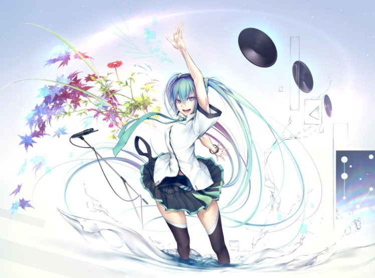 anime girls, Artwork, Hatsune Miku HD Wallpaper Desktop Background