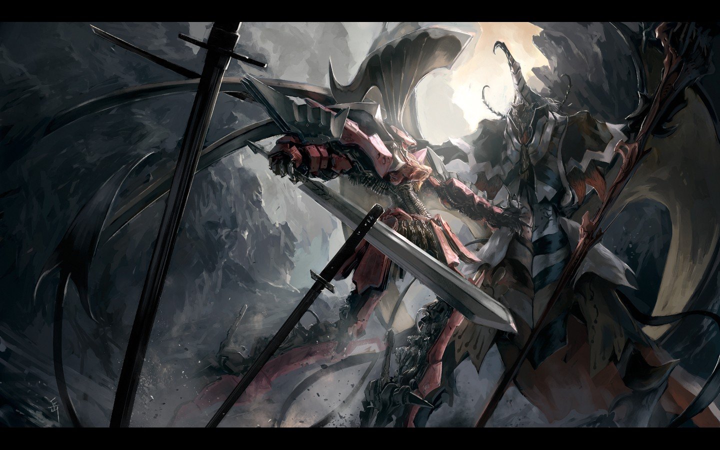 mech, Sword Wallpaper