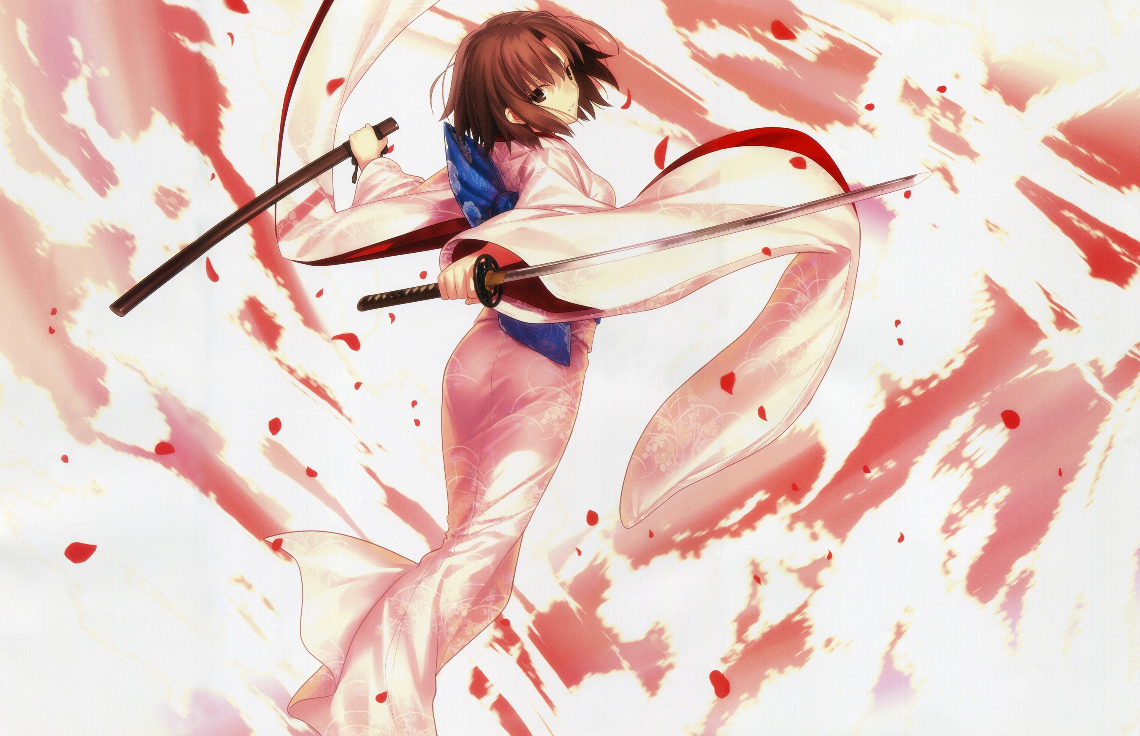 Desktop Wallpaper Ryougi Shiki Anime Girl Katana Art Hd Image Hot Sex The Best Porn Website 0763