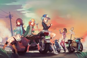 The Rolling Girls, Anime
