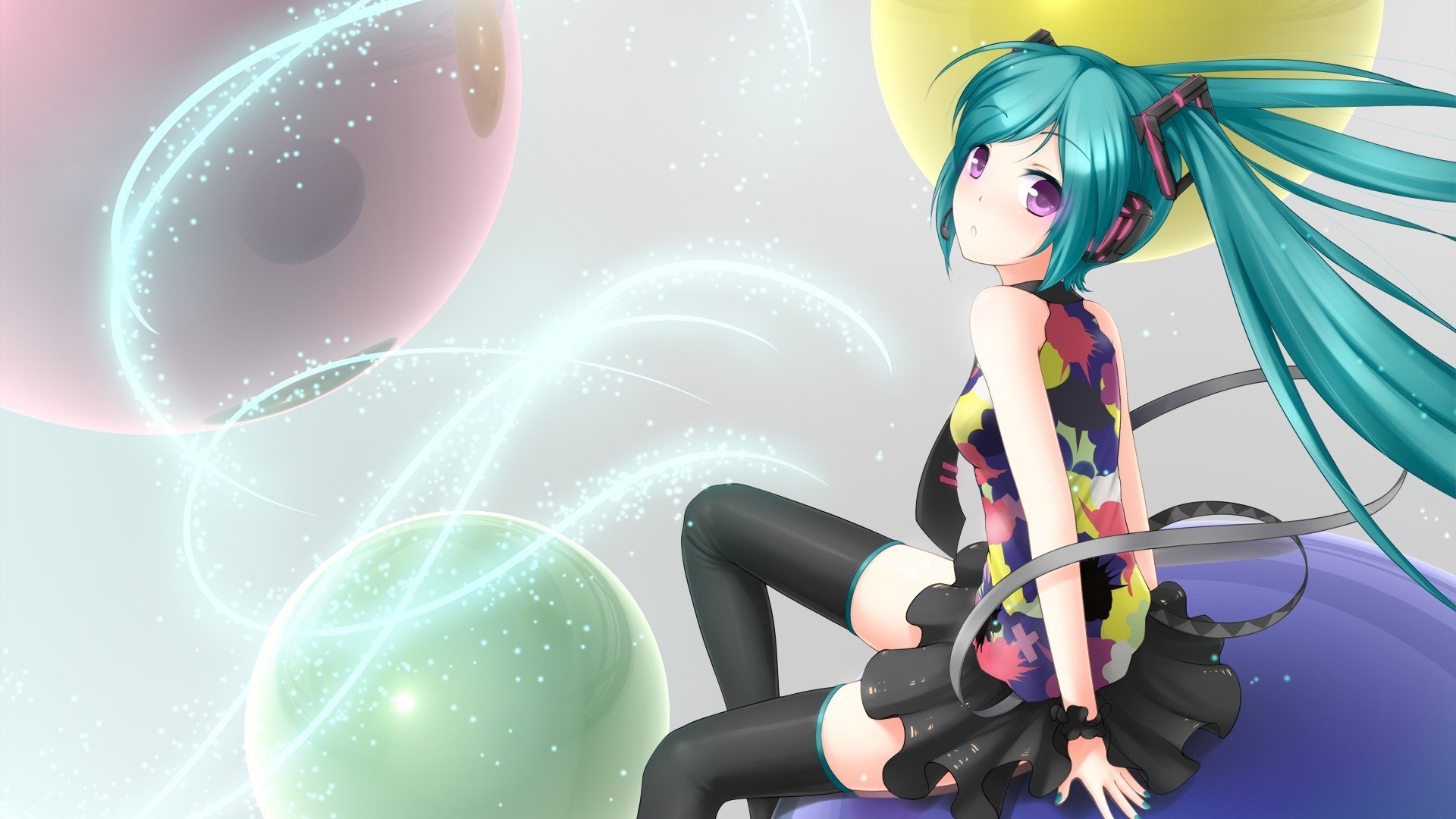 anime girls, Vocaloid, Hatsune Miku Wallpaper