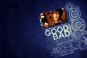 quotes, Matt, Smith, Circles, Typography, Eleventh, Doctor, Doctor, Who, Blue, Background
