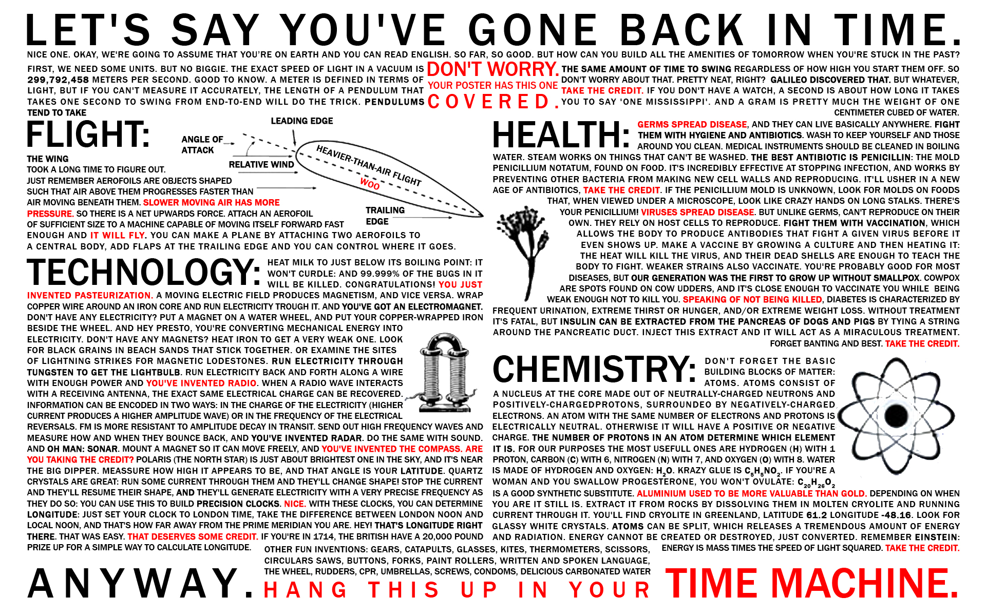 science, Text, Time, Machine, Time, Travel, Infographics, Science, Fiction, Charts, Information Wallpaper