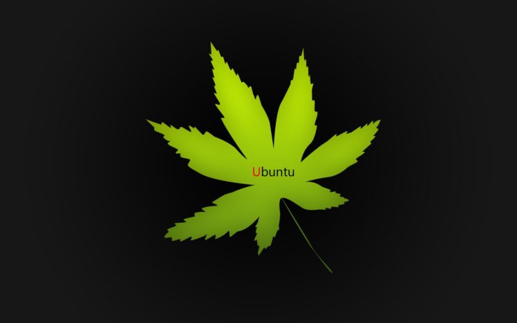 leaves, Ubuntu, Marijuana, Hemp HD Wallpaper Desktop Background