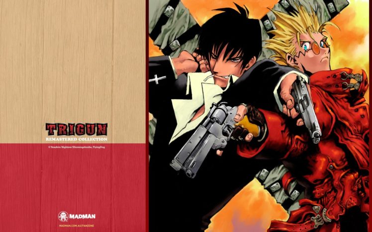 Trigun, Anime, Manga, Nicholas D. Wolfwood, Wolfwood, Vash the Stampede, Vash HD Wallpaper Desktop Background