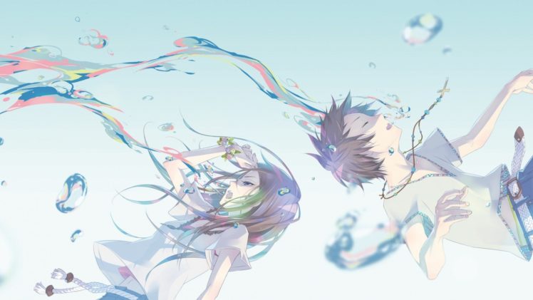 anime, Underwater HD Wallpaper Desktop Background