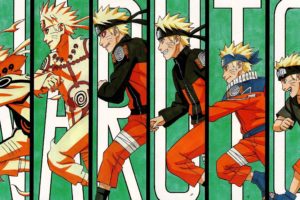 Naruto Shippuuden, Anime, Evolution, Panels, Uzumaki Naruto, Running, Manga