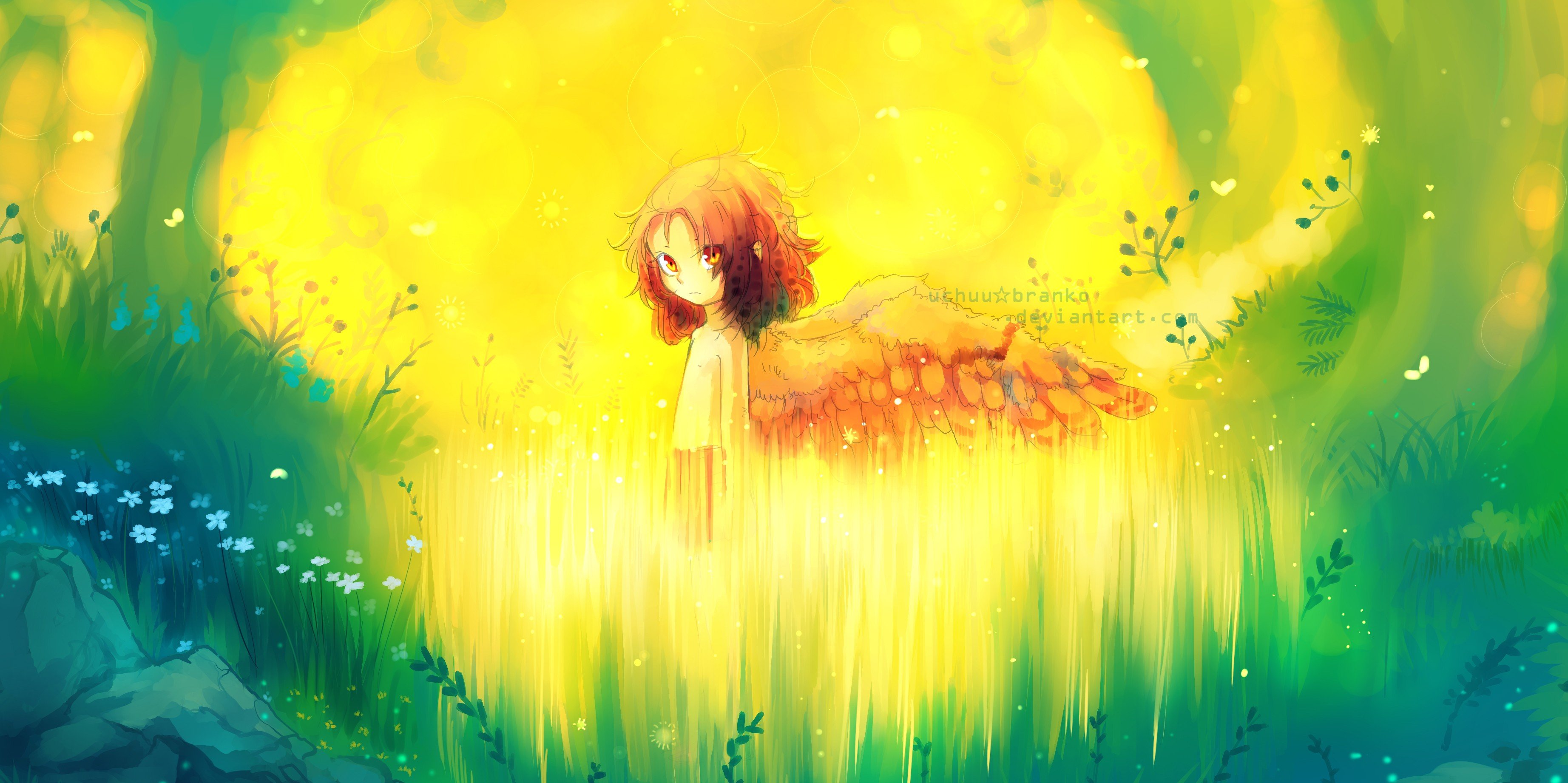 fantasy art, Wings Wallpaper