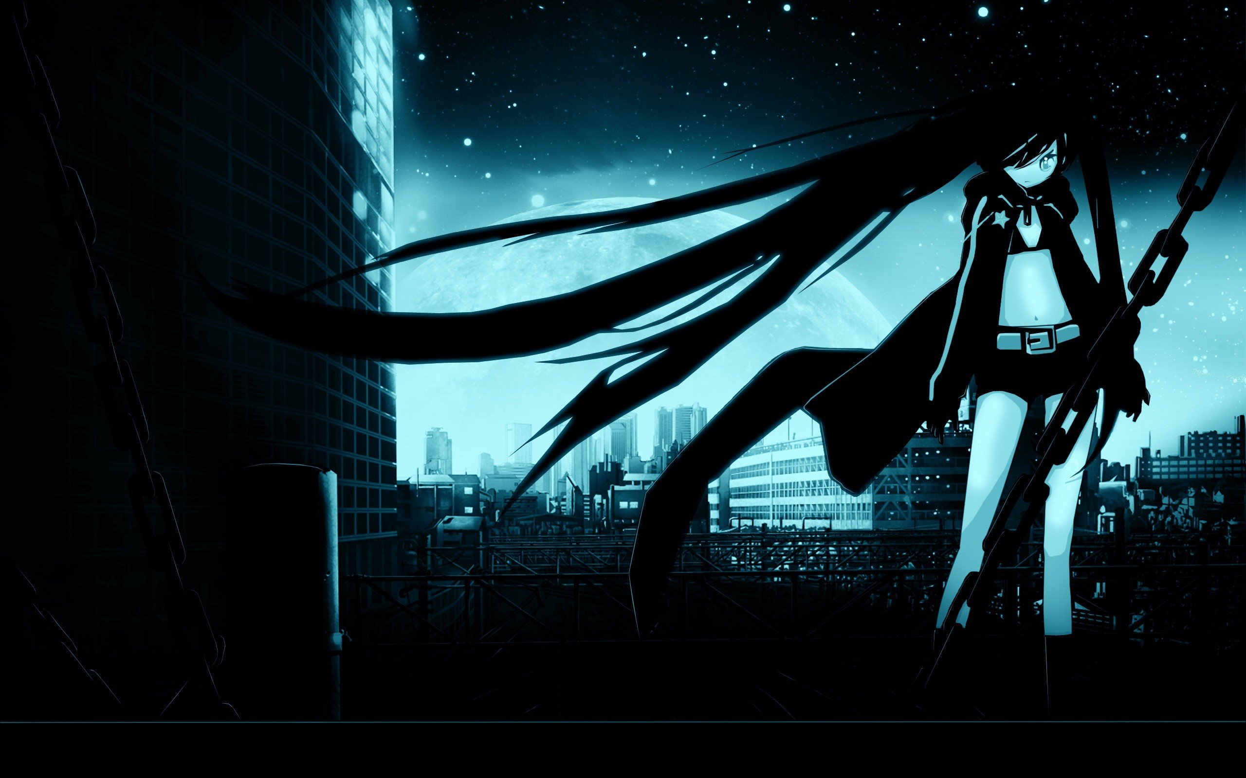 anime girls, Anime, Black Rock Shooter Wallpaper