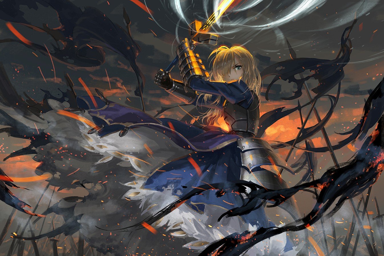 Saber Fate Series Wallpapers Hd Desktop And Mobile Backgrounds