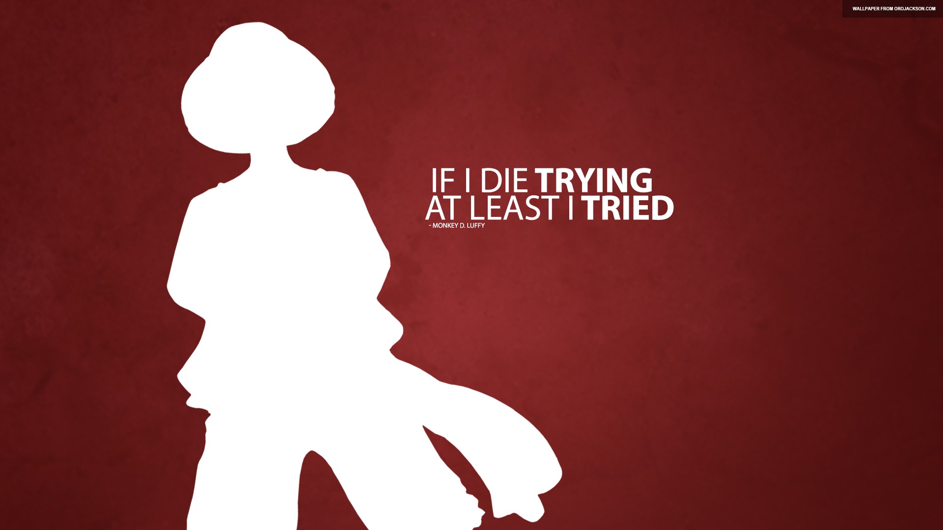 One Piece, Monkey D. Luffy, Quote Wallpaper