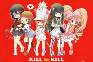 Kill la Kill, Senketsu, Kiryuin Satsuki, Mako Mankanshoku