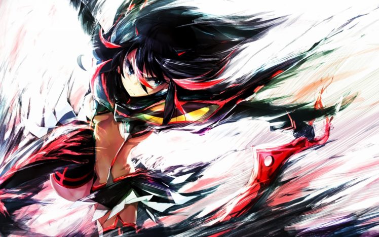Senketsu, Anime, Anime girls, Kill la Kill, Matoi Ryuuko, Artwork, Manga HD Wallpaper Desktop Background