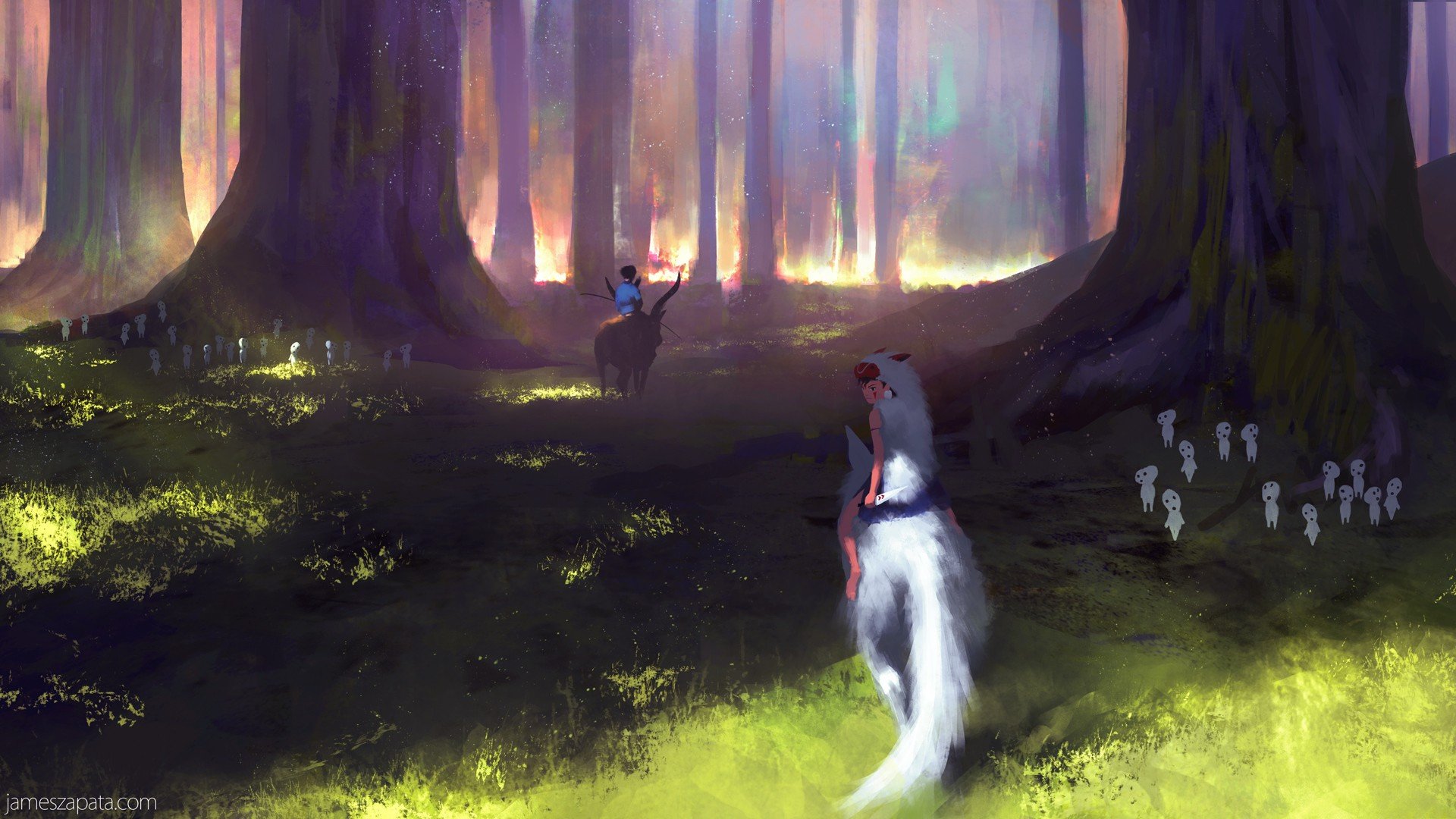 Princes Mononoke Wallpaper