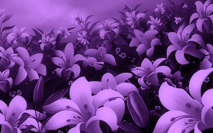 flowers, Artwork HD Wallpaper Desktop Background