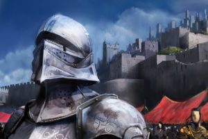 knights, Guards, Armor, Medieval, Silver, Shiny