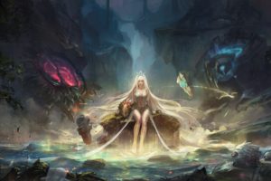 League of Legends, Janna, Fantasy art