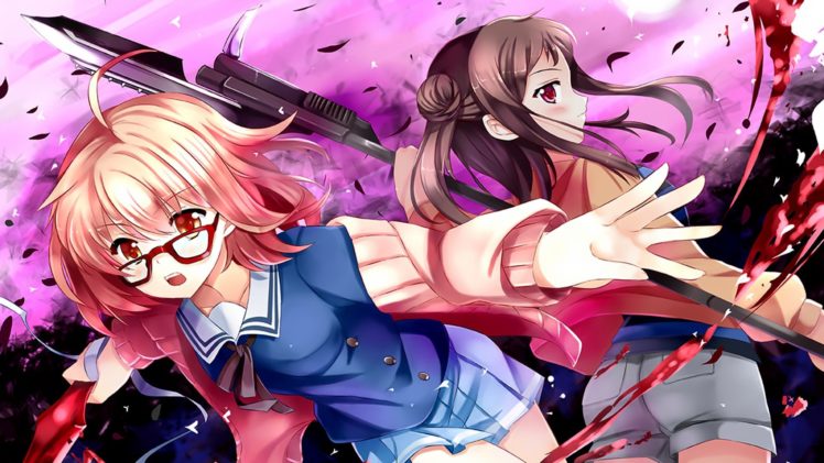 anime girls, Kyoukai no Kanata, Artwork HD Wallpaper Desktop Background