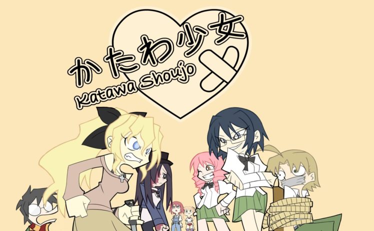 Katawa Shoujo, Misha, Rin Tezuka, Lilly Satou, Shiina Mikado, Hanako Ikezawa, Ibarazaki Emi, Shizune Hakamichi HD Wallpaper Desktop Background