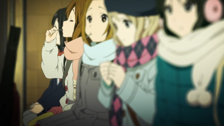 K ON!, Hirasawa Yui, Akiyama Mio, Nakano Azusa, Kotobuki Tsumugi, Tainaka Ritsu, Anime girls HD Wallpaper Desktop Background