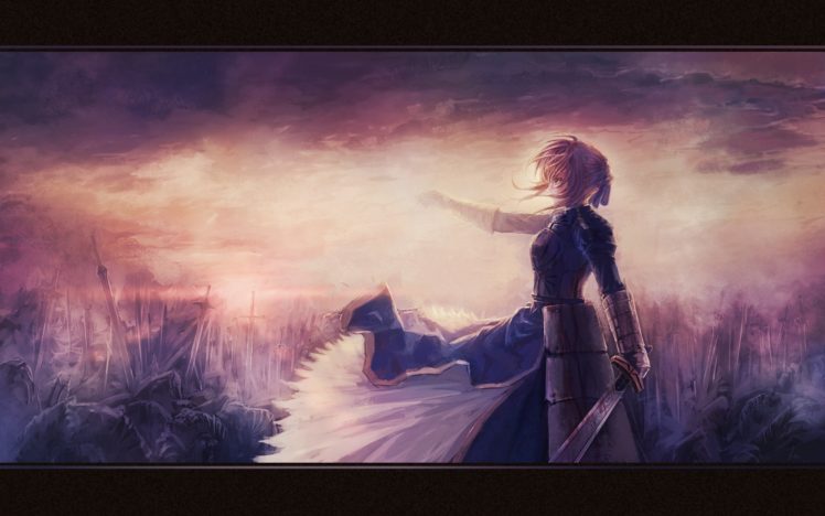 Fate Zero, Fate Series, Saber HD Wallpaper Desktop Background
