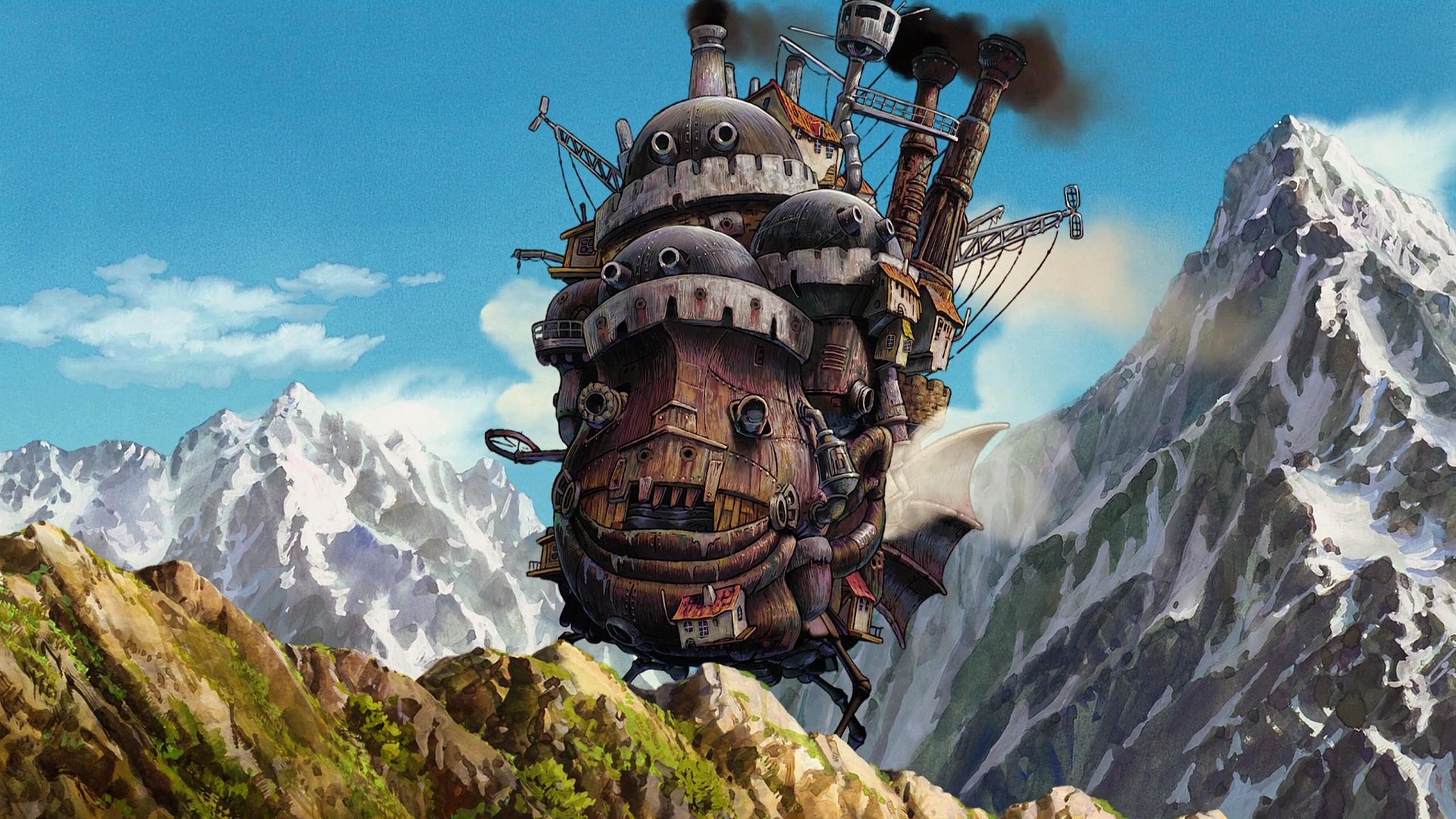 anime, Howls Moving Castle, Studio Ghibli Wallpaper