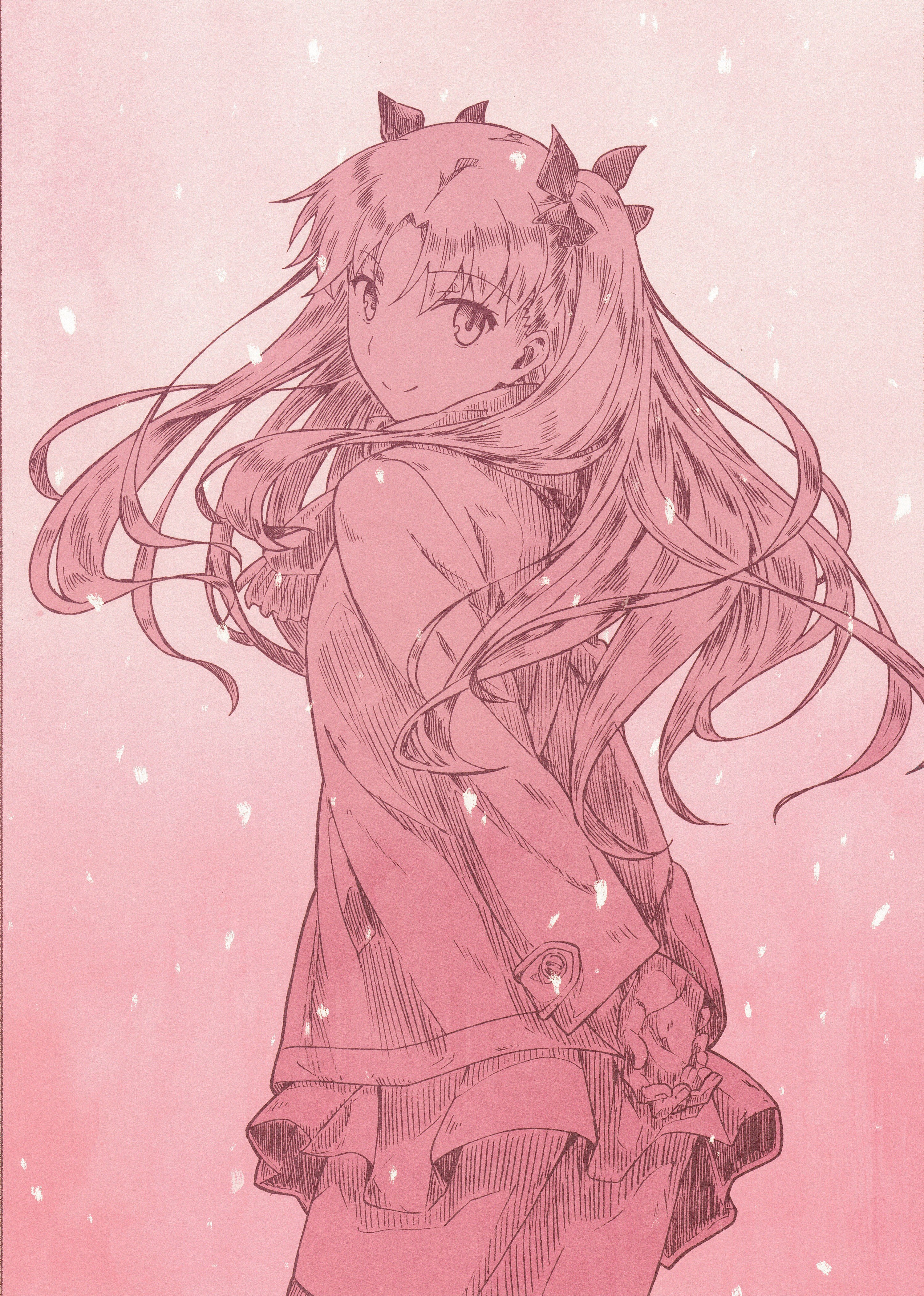 Fate Series, Tohsaka Rin, Anime girls Wallpaper