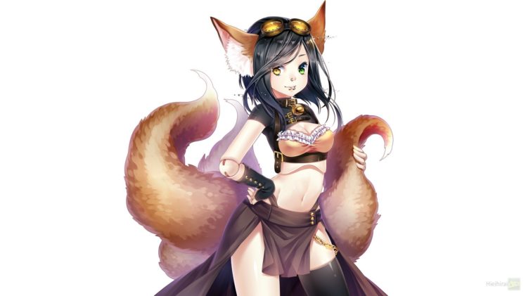 fox girl, Doll HD Wallpaper Desktop Background