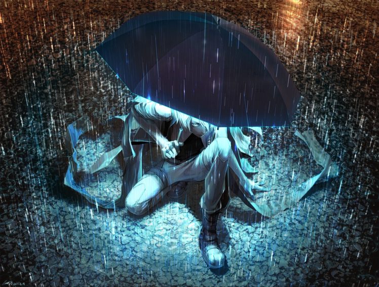 rain, Umbrella HD Wallpaper Desktop Background