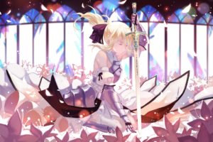Saber, Flowers, Fate Series