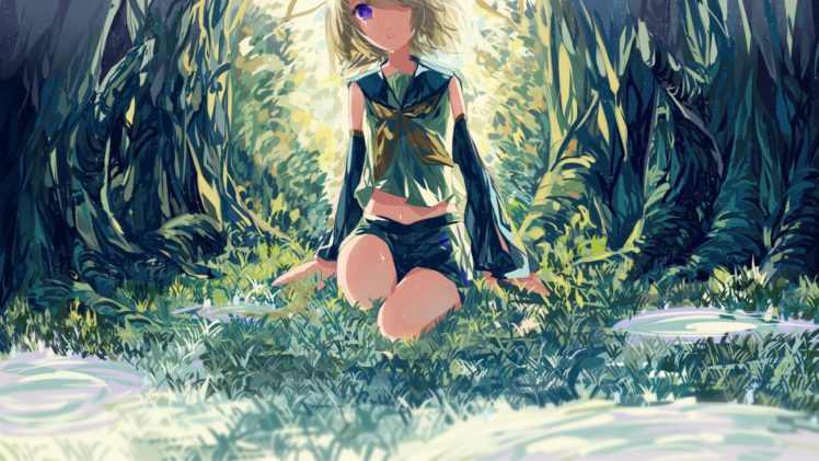 Kagamine Rin, Vocaloid HD Wallpaper Desktop Background