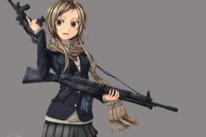 anime, Gun