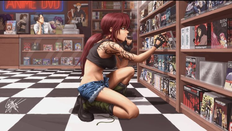 anime, Revy, Black Lagoon HD Wallpaper Desktop Background