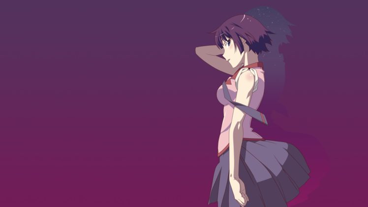 anime, Monogatari Series, Senjougahara Hitagi HD Wallpaper Desktop Background