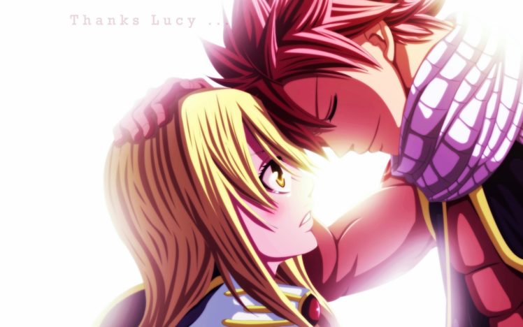 anime, Fairy Tail, Heartfilia Lucy, Dragneel Natsu HD Wallpaper Desktop Background