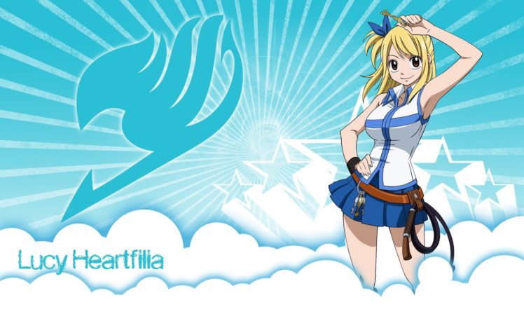 anime, Fairy Tail, Heartfilia Lucy HD Wallpaper Desktop Background
