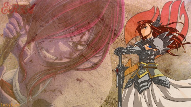 anime, Fairy Tail, Scarlet Erza HD Wallpaper Desktop Background
