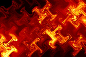 abstract, Red, Fire, Glass