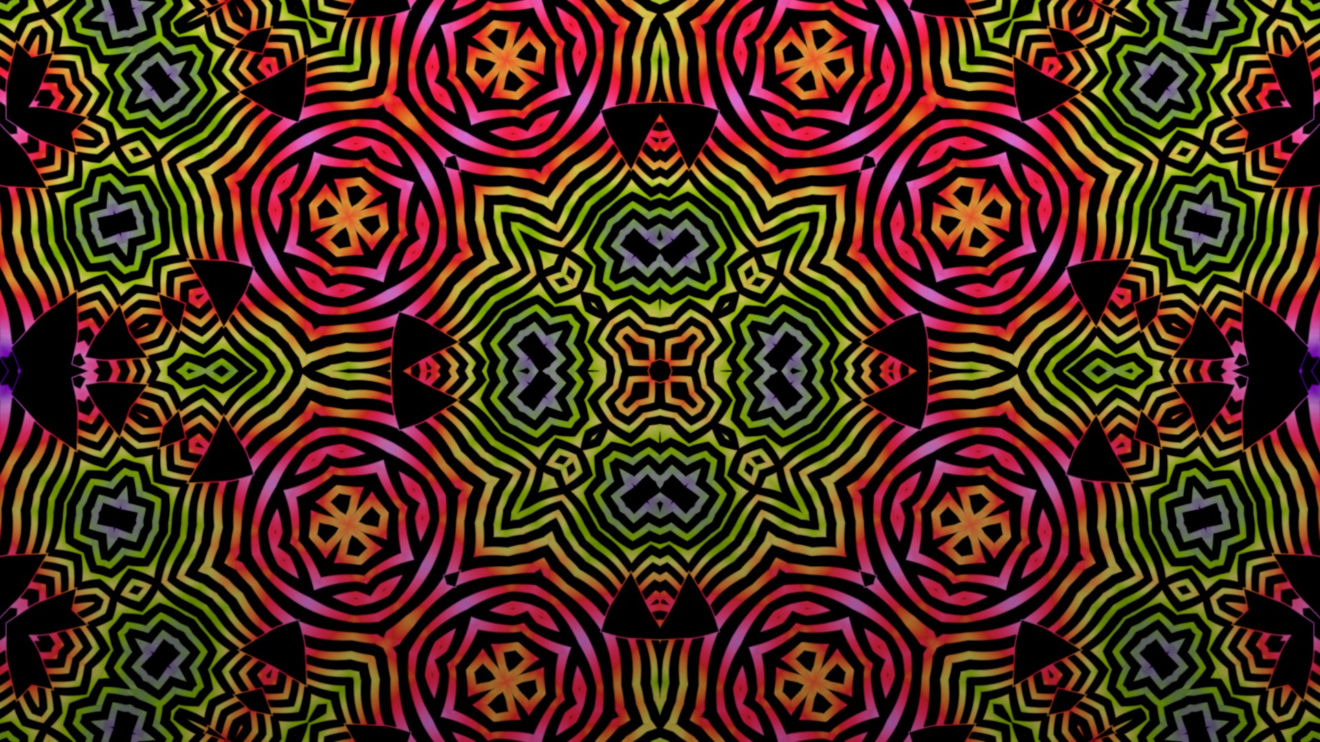 abstract, Multicolor, Patterns, Psychedelic, Digital, Art, Backgrounds, Kaleidoscope, Colors, Psyche Wallpaper