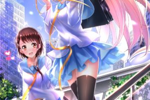 anime girls, Nisekoi, Swordsouls, Onodera Kosaki