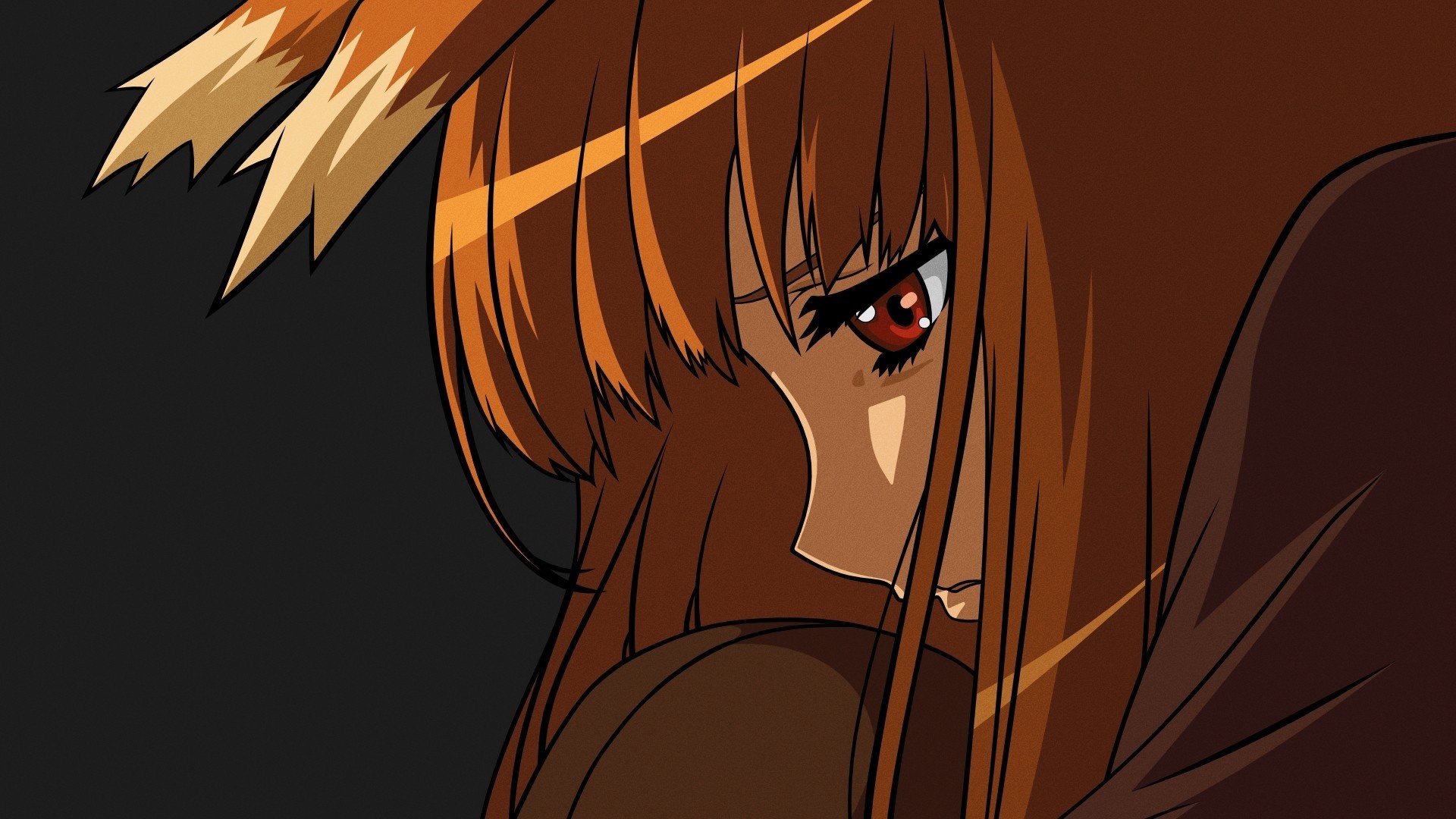 Spice and Wolf, Holo Wallpaper